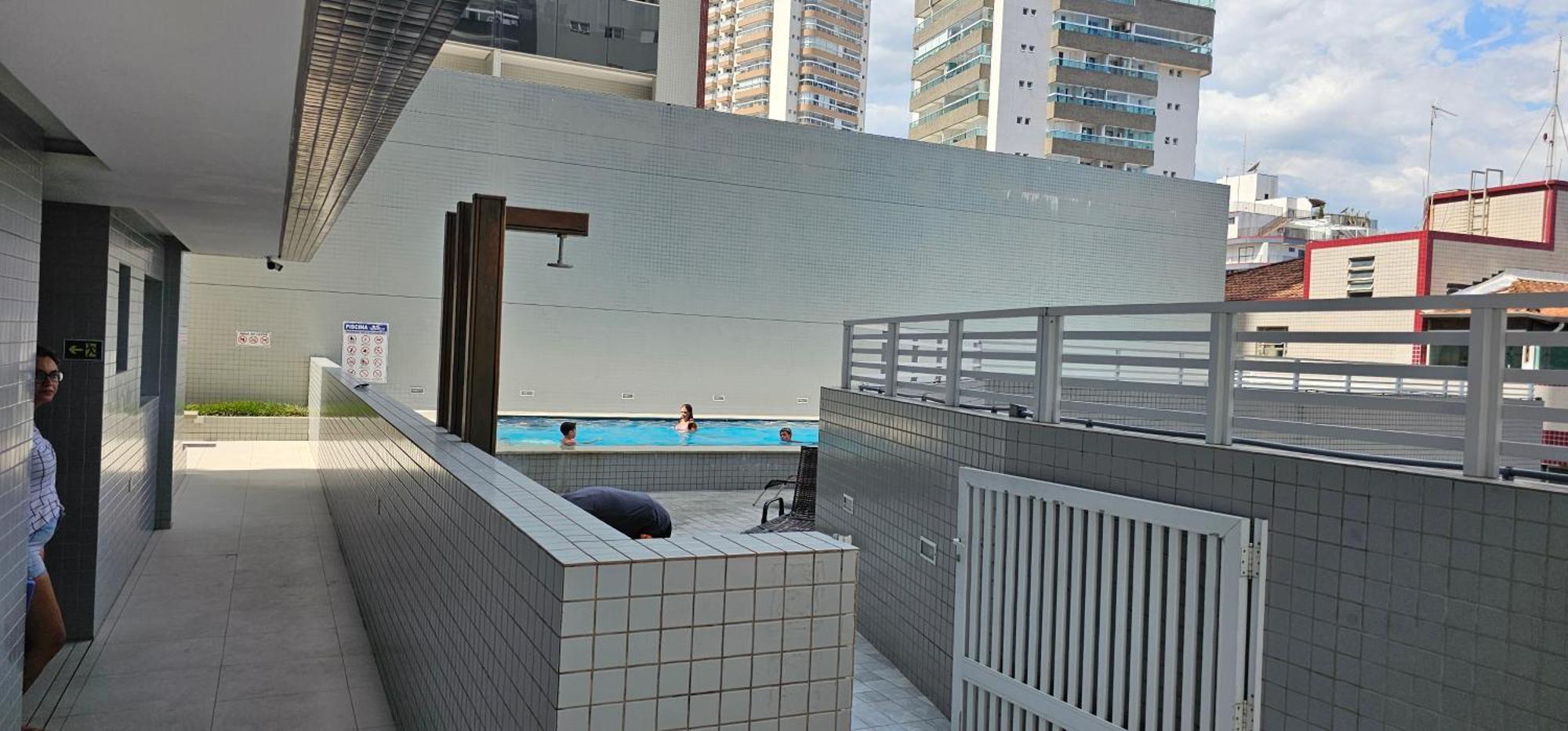 A Melhor Localizacao Da Praia Grande/Sp מראה חיצוני תמונה