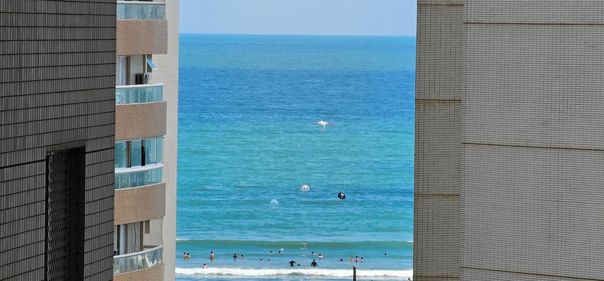 A Melhor Localizacao Da Praia Grande/Sp מראה חיצוני תמונה